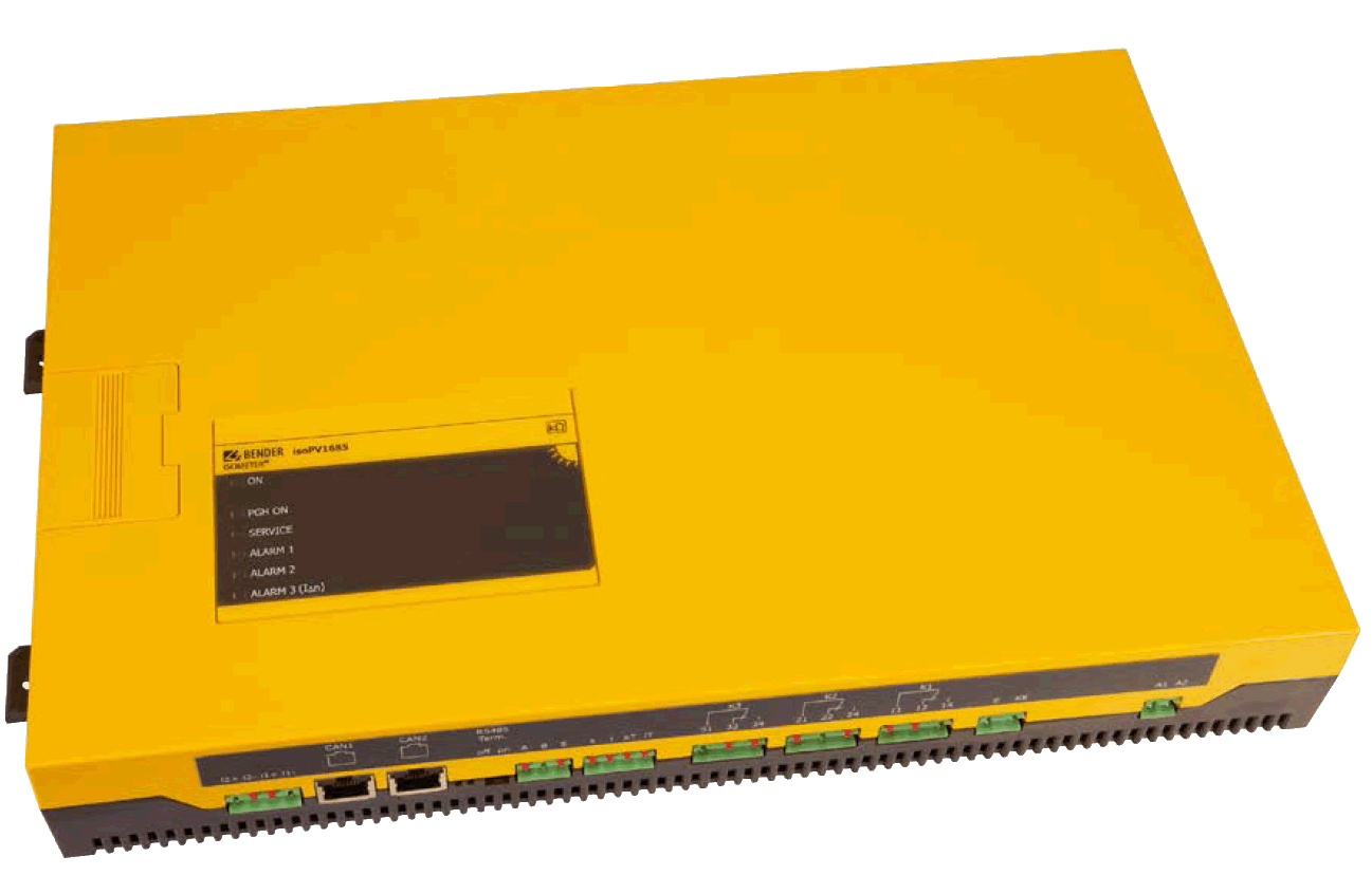 Monitorizarea rezistentei de izolatie - Aplicatii speciale - Aplicatii fotovoltaice - ISOMETER isoPV1685RTU/isoPV1685P