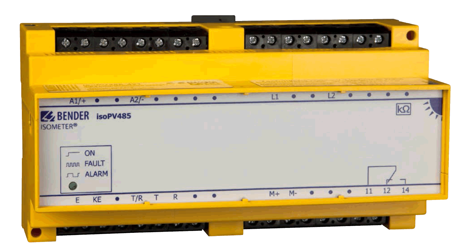 Monitorizarea rezistentei de izolatie - Aplicatii speciale - fotovoltaice - ISOMETER isoPV485