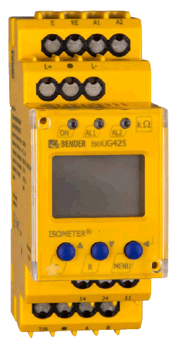 Monitorizarea rezistentei de izolatie - ISOMETER isoUG425